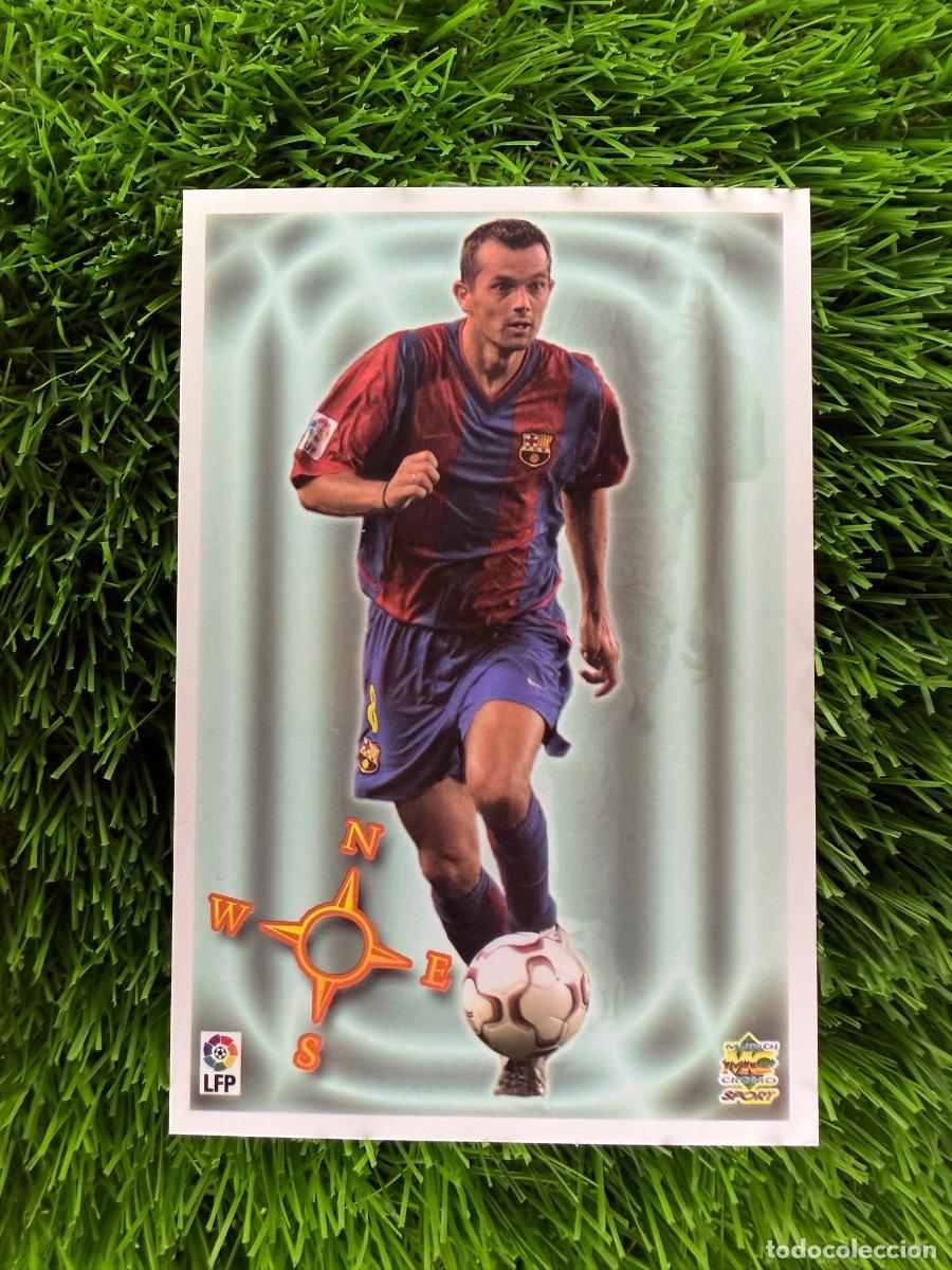 Cromos de F&uacute;tbol: N&ordm; 41 Cocu FC Barcelona Mundicromo Top Liga 03 04