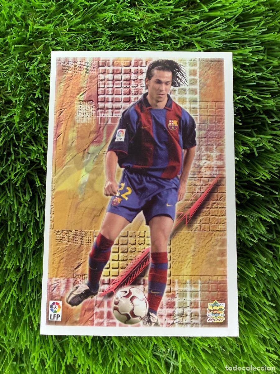 Cromos de F&uacute;tbol: N&ordm; 132 Luis Garc&iacute;a FC Barcelona Mundicromo Top Liga 03 04