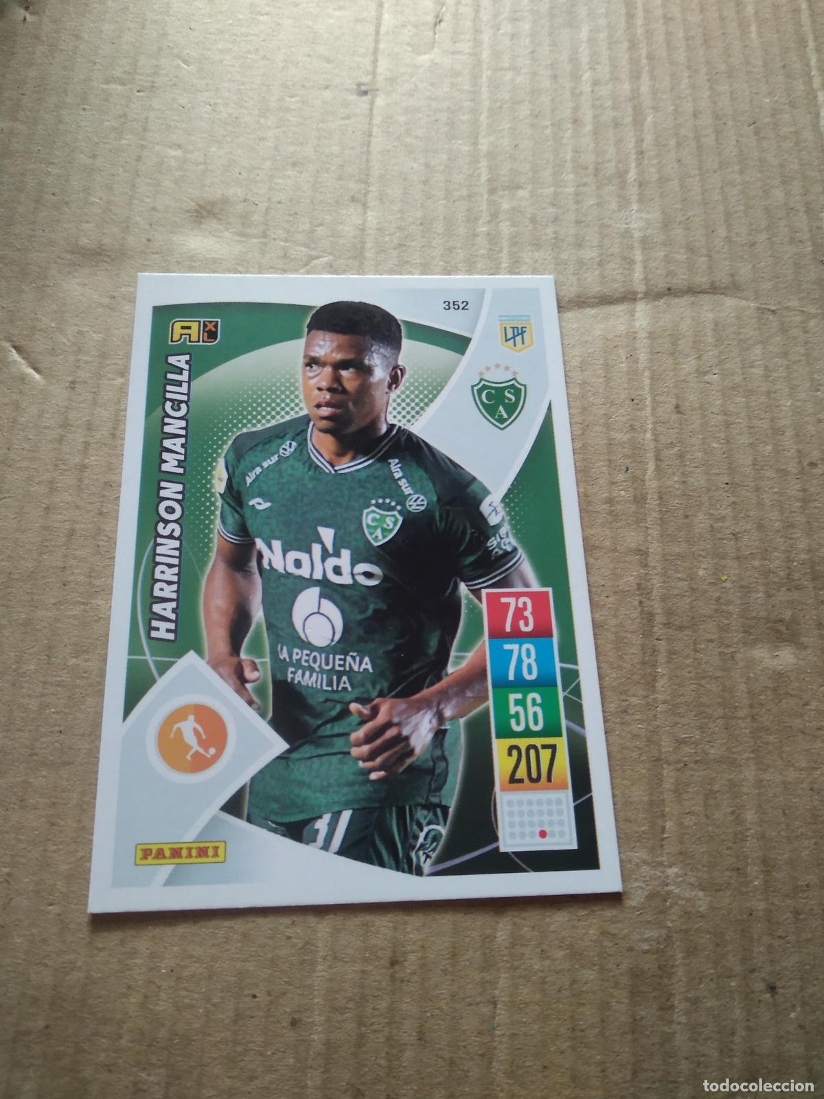 Cromos de F&uacute;tbol: 352 HARRINSON MANCILLA SARMIENTO CROMO FUTBOL ARGENTINO 21-22 PANINI LIGA ARGENTINA 2021-2022