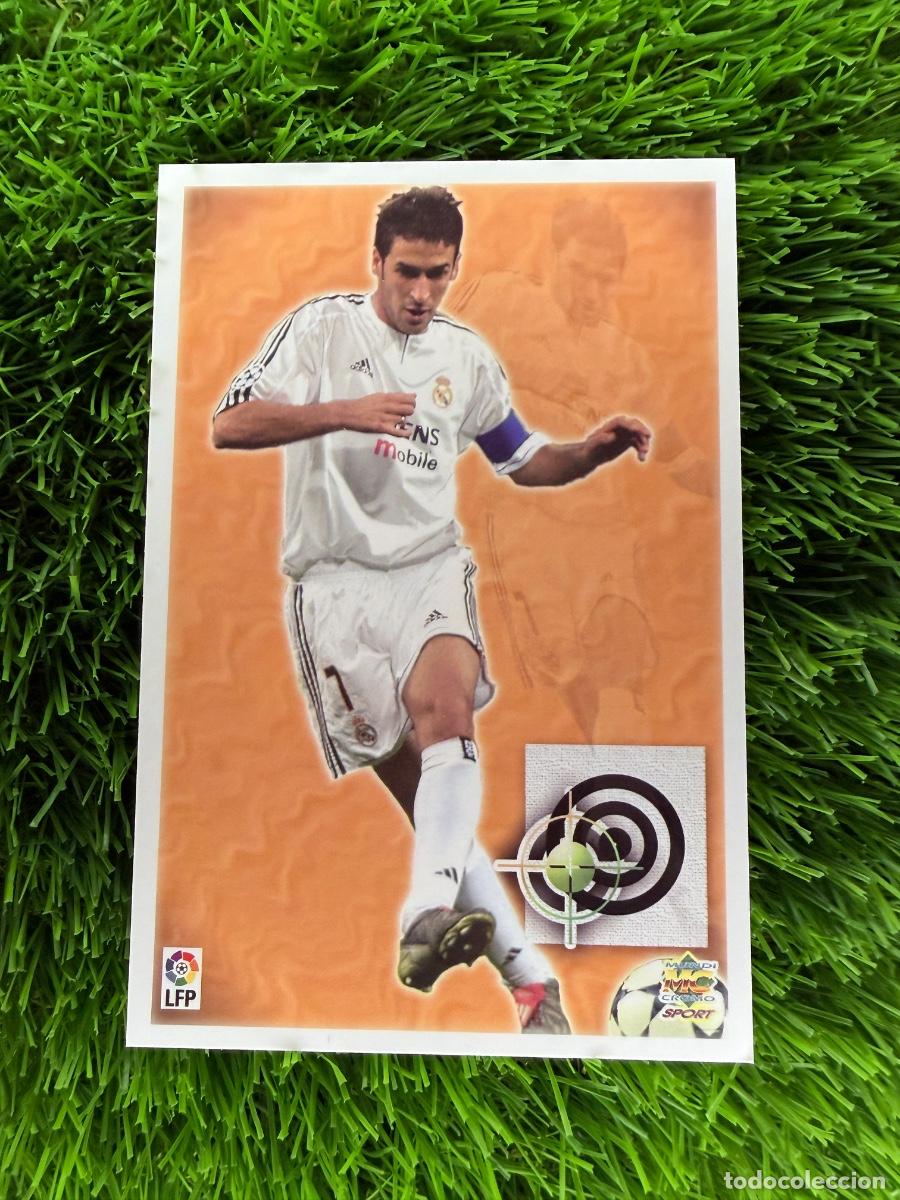 Cromos de F&uacute;tbol: N&ordm; 162 Ra&uacute;l Real Madrid CF Mundicromo Top Liga 03 04