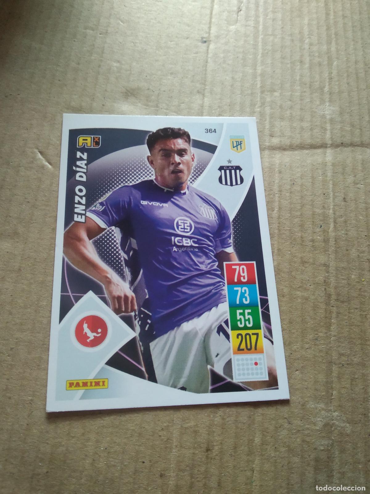 Cromos de F&uacute;tbol: 364 ENZO DIAZ TALLERES CROMO FUTBOL ARGENTINO 21-22 PANINI LIGA ARGENTINA 2021-2022 ADRENALYN