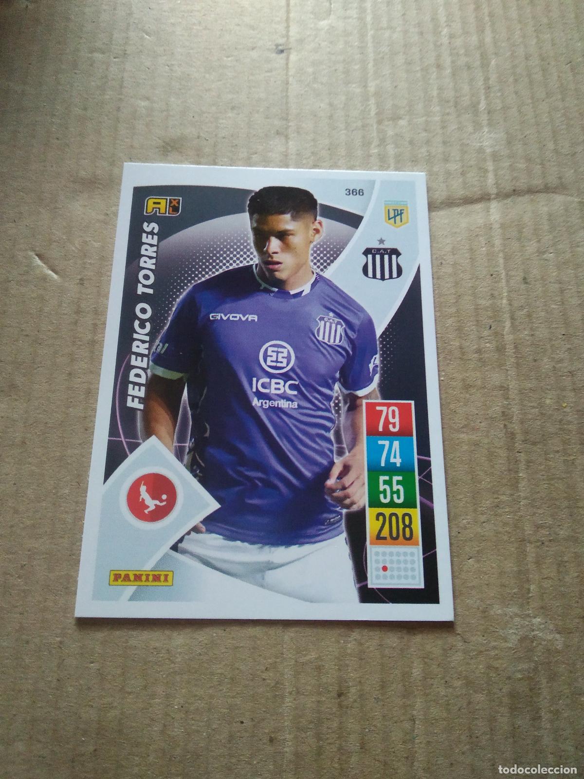 Cromos de F&uacute;tbol: 366 FEDERICO TORRES TALLERES CROMO FUTBOL ARGENTINO 21-22 PANINI LIGA ARGENTINA 2021-2022 ADRENALYN