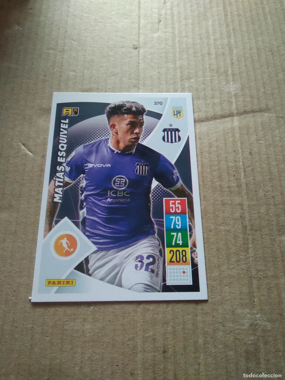 Cromos de F&uacute;tbol: 370 MATIAS ESQUIVEL TALLERES CROMO FUTBOL ARGENTINO 21-22 PANINI LIGA ARGENTINA 2021-2022 ADRENALYN