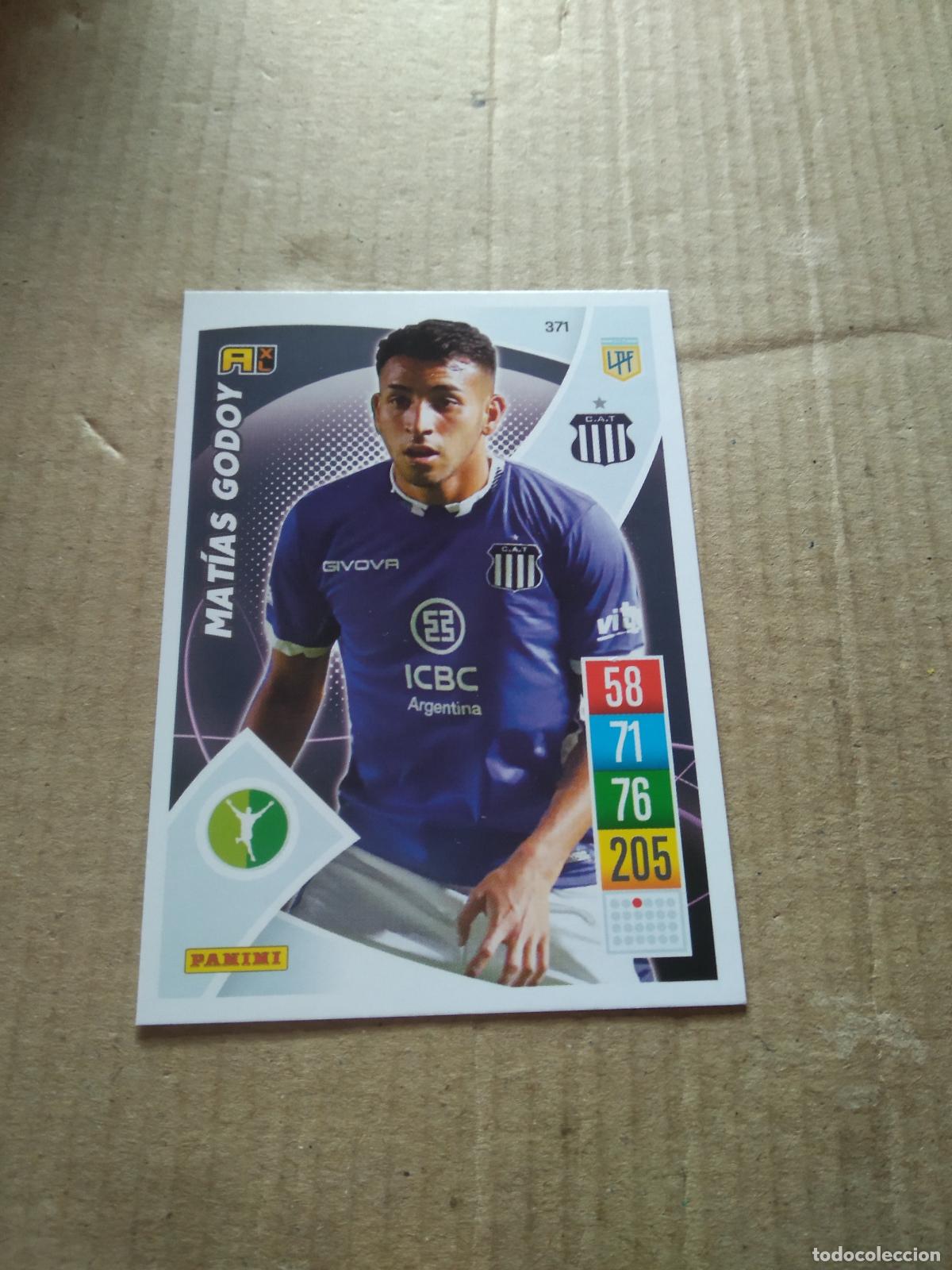 Cromos de F&uacute;tbol: 371 MATIAS GODOY TALLERES CROMO FUTBOL ARGENTINO 21-22 PANINI LIGA ARGENTINA 2021-2022 ADRENALYN