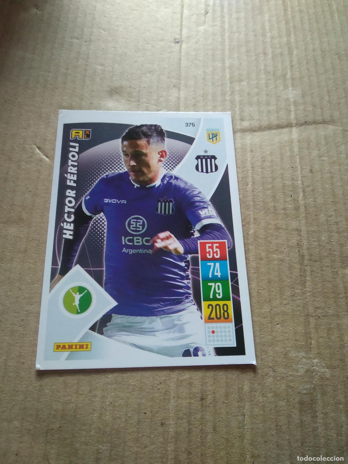 Figurine di Calcio: 375 HECTOR FERTOLI TALLERES CROMO FUTBOL ARGENTINO 21-22 PANINI LIGA ARGENTINA 2021-2022 ADRENALYN