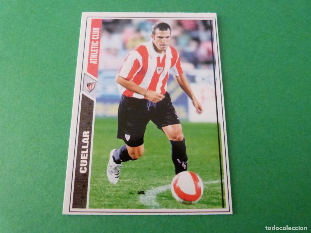 Cromos de F&uacute;tbol: TRADING CARD FUTBOL CUELLAR ATH. BILBAO N&ordm; 452 FICHAS LIGA MUNDICROMO 2007-2008/07-08