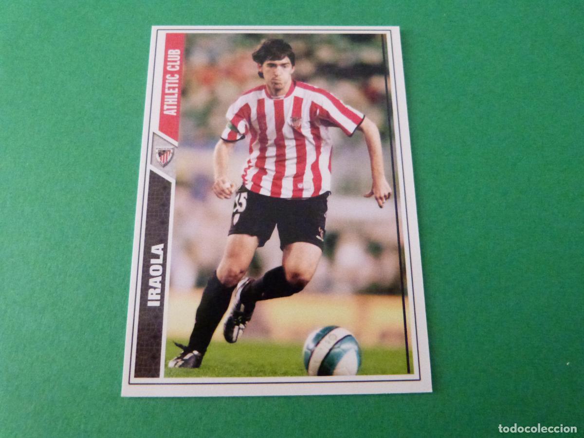 Cromos de F&uacute;tbol: TRADING CARD FUTBOL IRAOLA ATH. BILBAO N&ordm; 451 FICHAS LIGA MUNDICROMO 2007-2008/07-08
