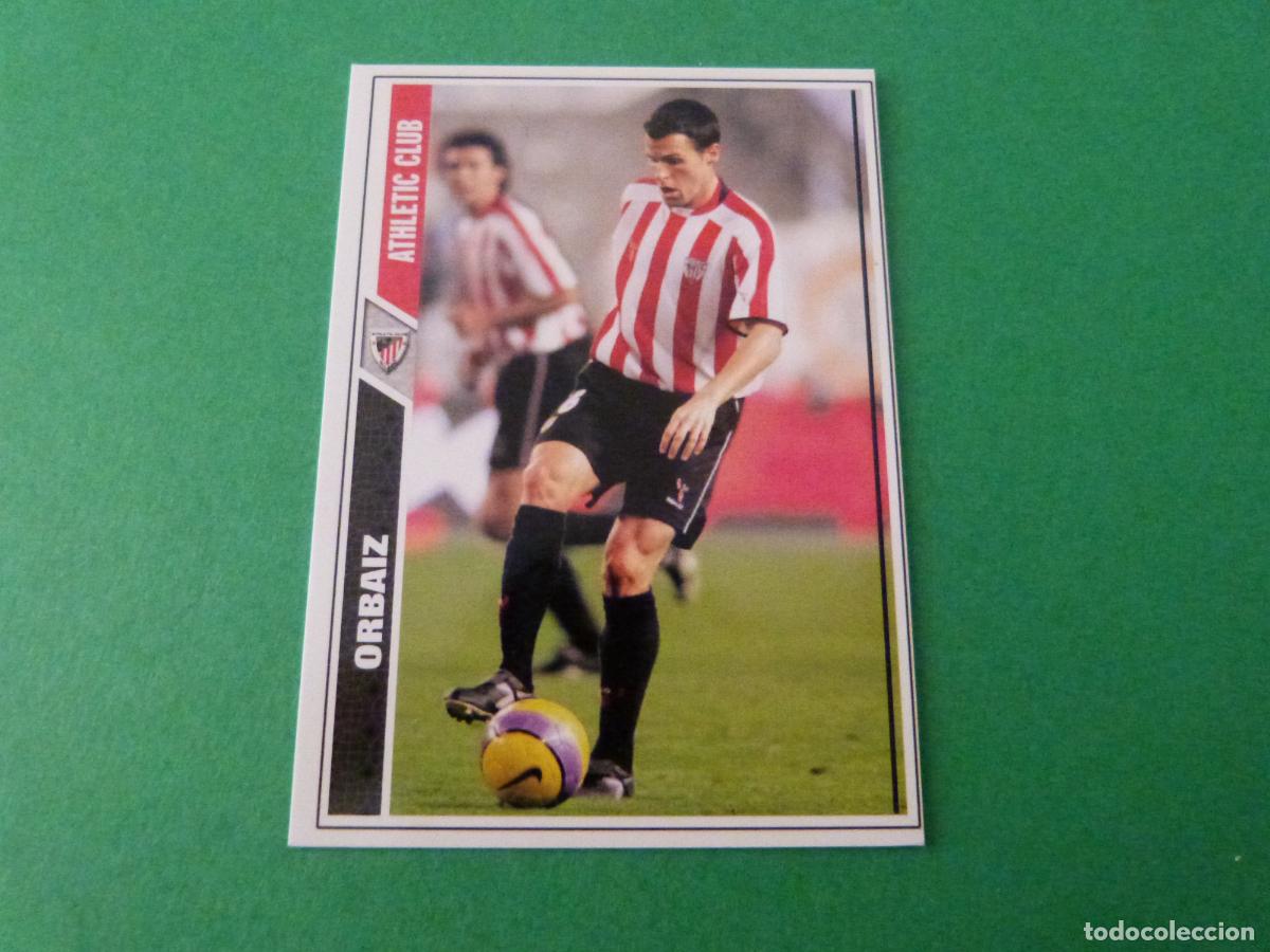 Cromos de F&uacute;tbol: TRADING CARD FUTBOL ORBAIZ ATH. BILBAO N&ordm; 445 FICHAS LIGA MUNDICROMO 2007-2008/07-08
