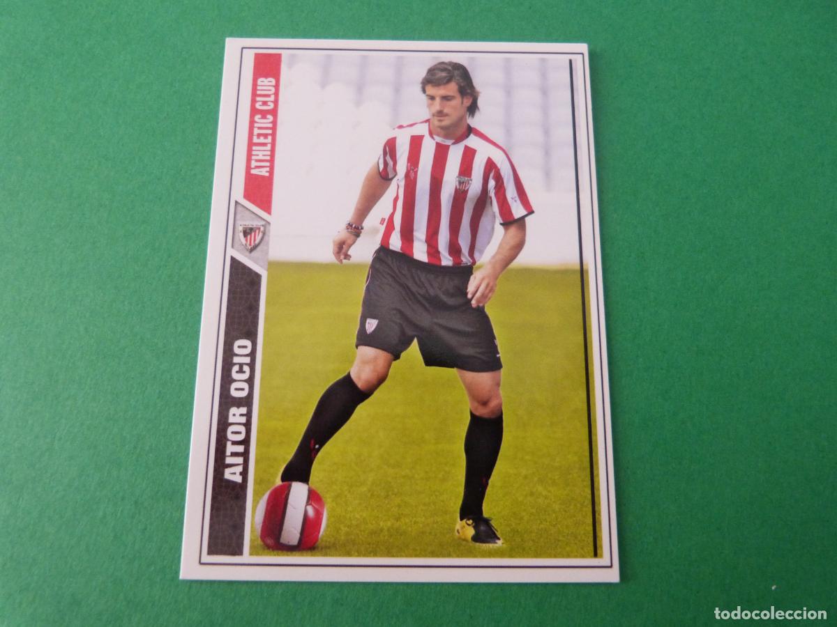 Cromos de F&uacute;tbol: TRADING CARD FUTBOL AITOR OCIO ATH. BILBAO N&ordm; 442 FICHAS LIGA MUNDICROMO 2007-2008/07-08