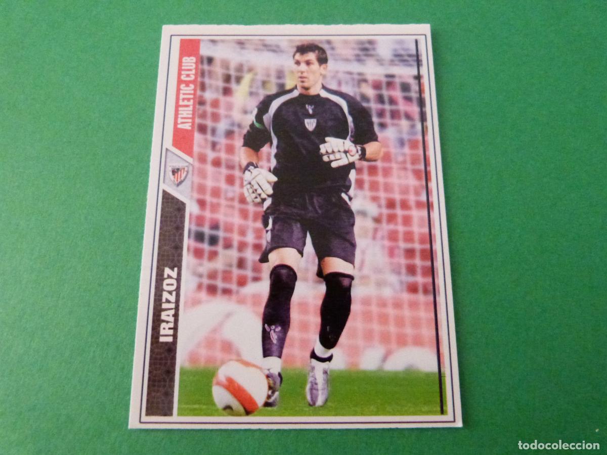 Cromos de F&uacute;tbol: TRADING CARD FUTBOL IRAIZOZ ATH. BILBAO N&ordm; 438 FICHAS LIGA MUNDICROMO 2007-2008/07-08