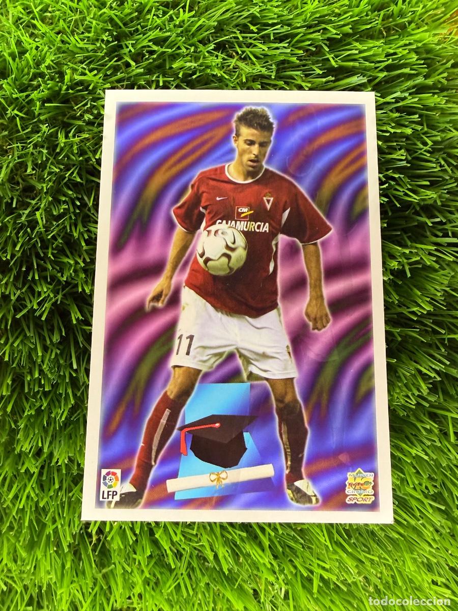Cromos de F&uacute;tbol: N&ordm; 85 Luis Garc&iacute;a Real Murcia Mundicromo Top Liga 03 04