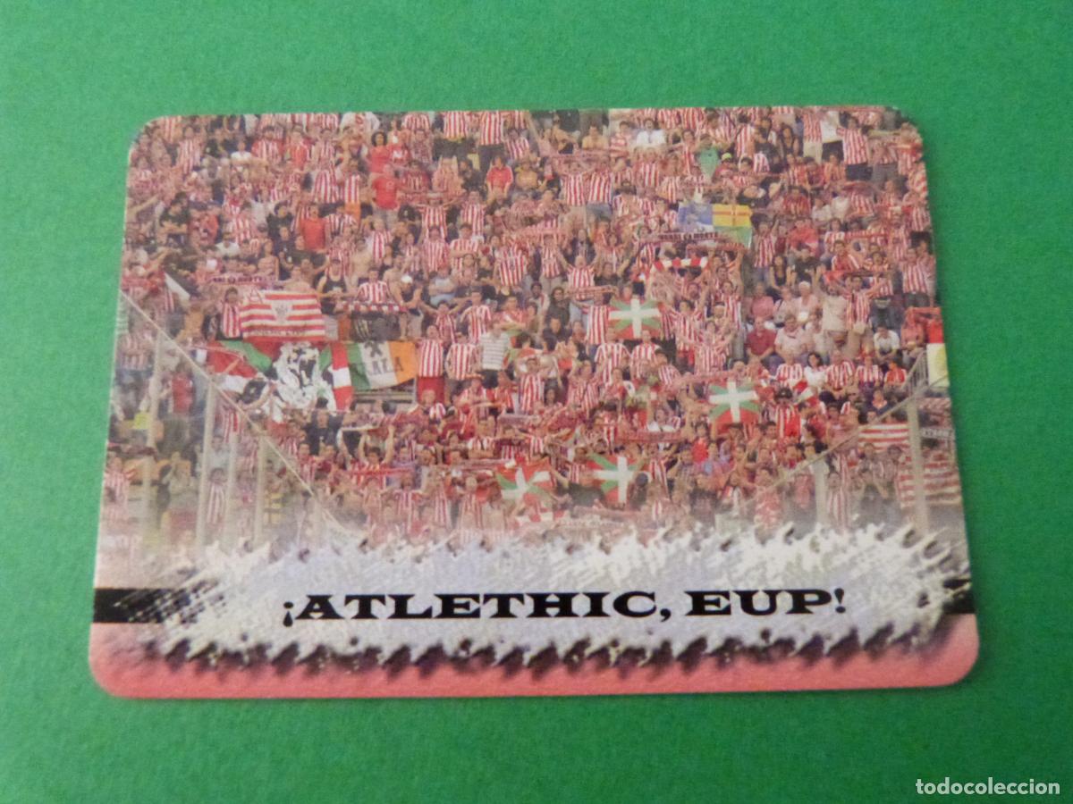 Cromos de F&uacute;tbol: TRADING CARD FUTBOL AFICION HIMNO ATH. BILBAO N&ordm; 435 FICHAS LIGA MUNDICROMO 2007-2008/07-08