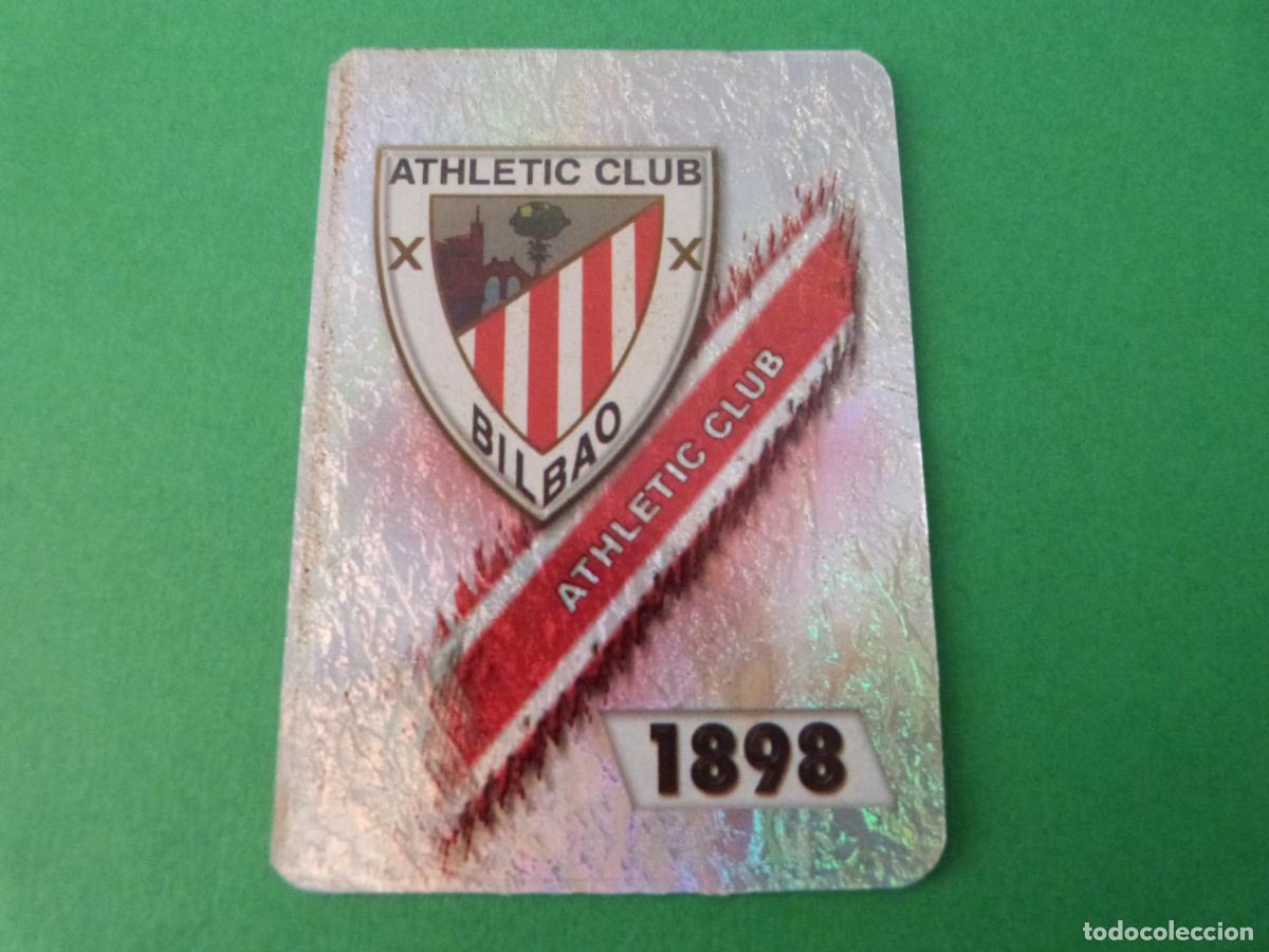 Cromos de F&uacute;tbol: TRADING CARD FUTBOL ESCUDO ATH. BILBAO N&ordm; 433 FICHAS LIGA MUNDICROMO 2007-2008/07-08