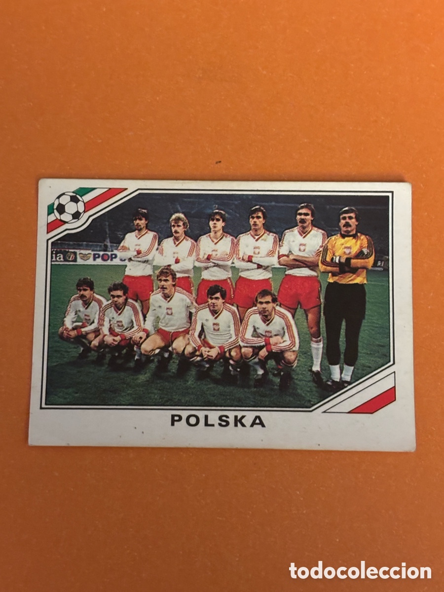 Cartes &agrave; collectionner de Football: EQUIPO SELECCION POLONIA 365 MUNDIAL MEXICO 86 PANINI NUNCA PEGADO