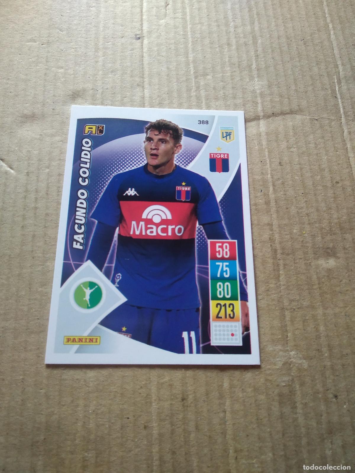 Cromos de F&uacute;tbol: 388 FACUNDO COLIDIO TIGRE CROMO FUTBOL ARGENTINO 21-22 PANINI LIGA ARGENTINA 2021-2022 ADRENALYN