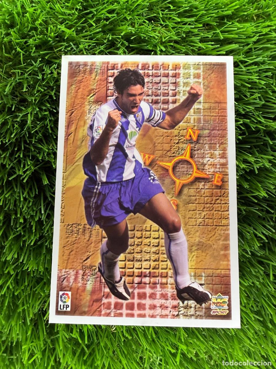 Cromos de F&uacute;tbol: N&ordm; 45 Fernando Sanz M&aacute;laga CF Mundicromo Top Liga 03 04