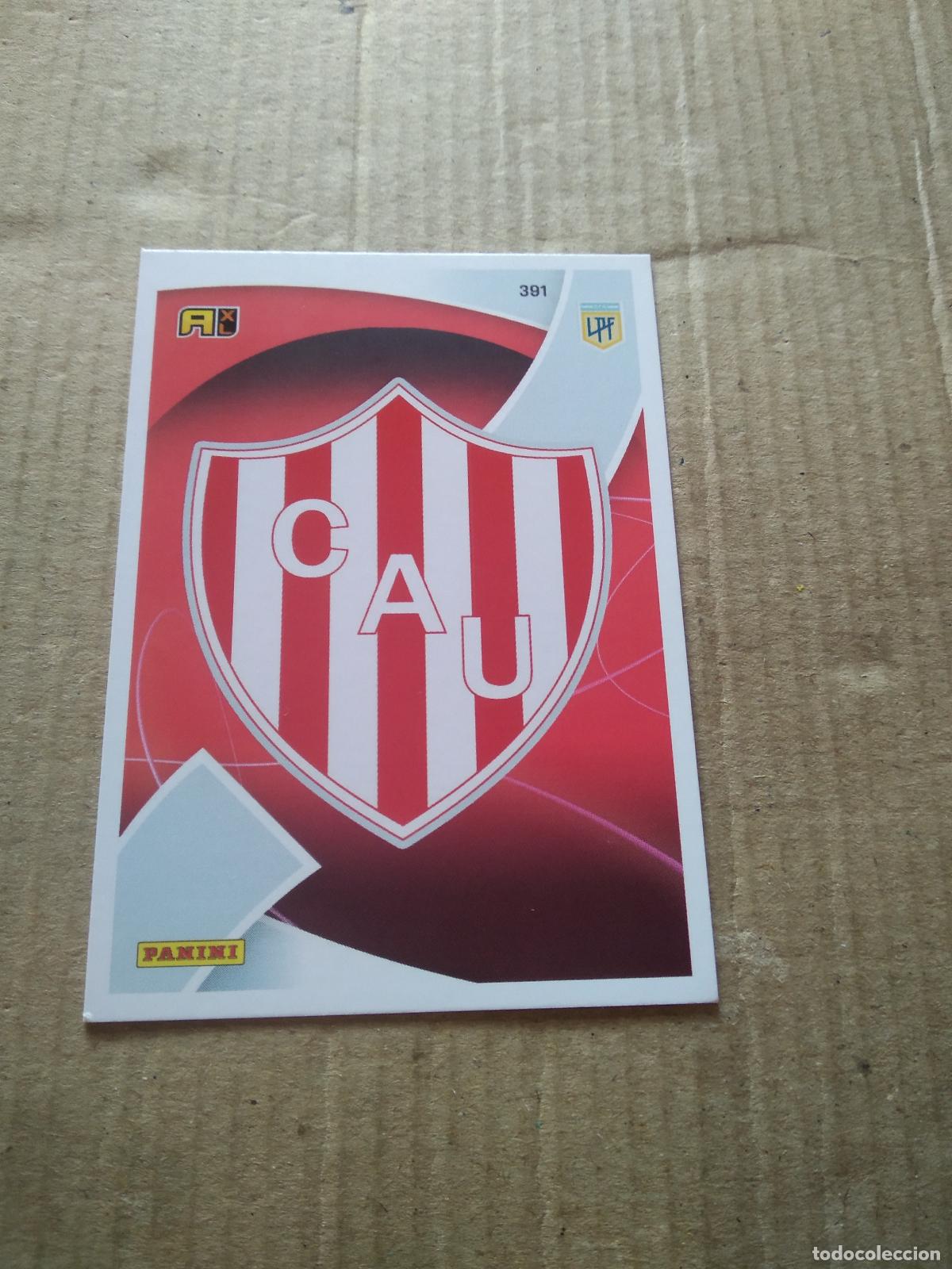 Cromos de F&uacute;tbol: 391 ESCUDO UNION CROMO FUTBOL ARGENTINO 21-22 PANINI LIGA ARGENTINA 2021-2022 ADRENALYN