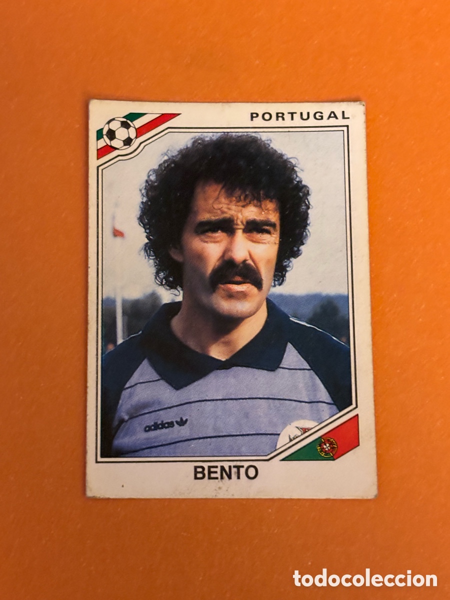 Cromos de F&uacute;tbol: BENTO SELECCION PORTUGAL 384 MUNDIAL MEXICO 86 PANINI NUNCA PEGADO