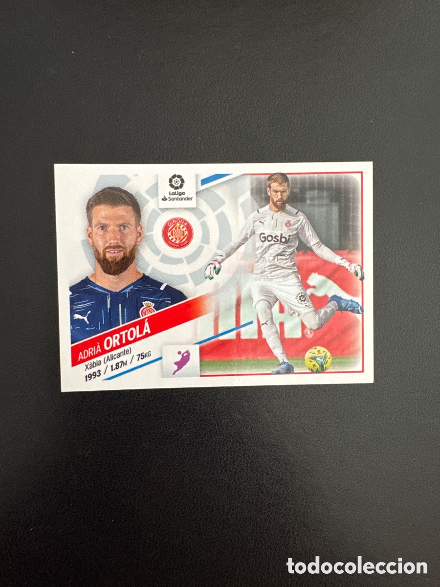 Figurine di Calcio: ORTOLA GIRONA N&Uacute;MERO 4 LIGA ESTE 2022 2023