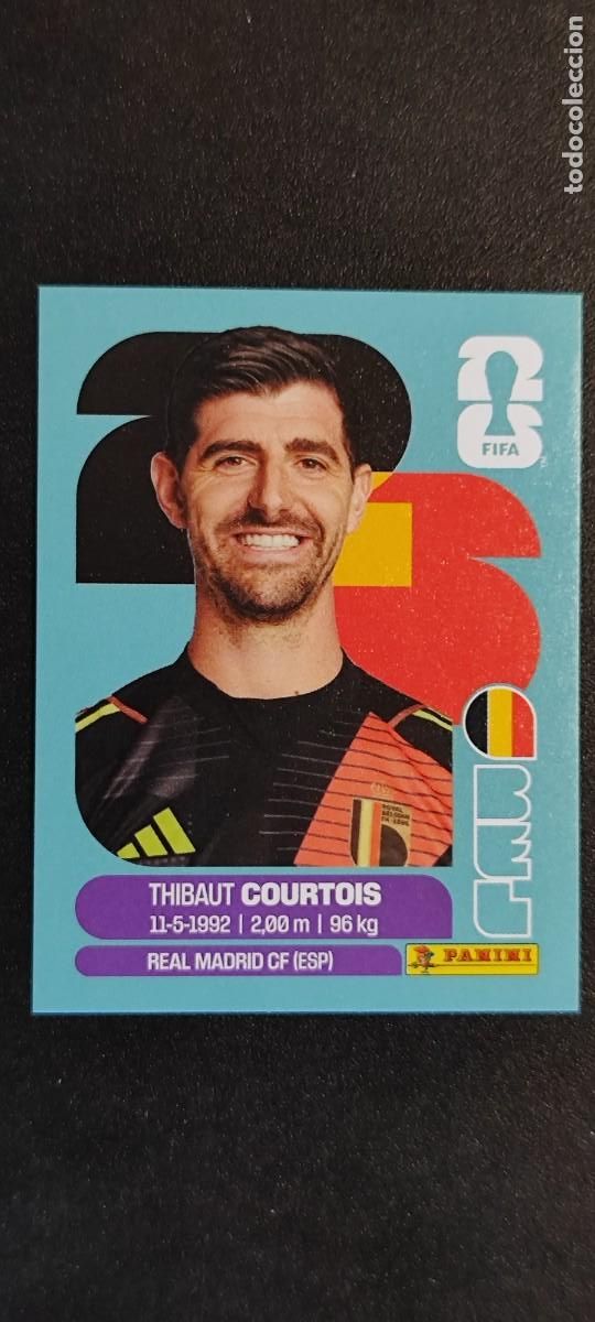 Cromos de F&uacute;tbol: FIFA WORLD CUP 2026 STICKER COURTOIS BELGICA # BEL2 PANINI