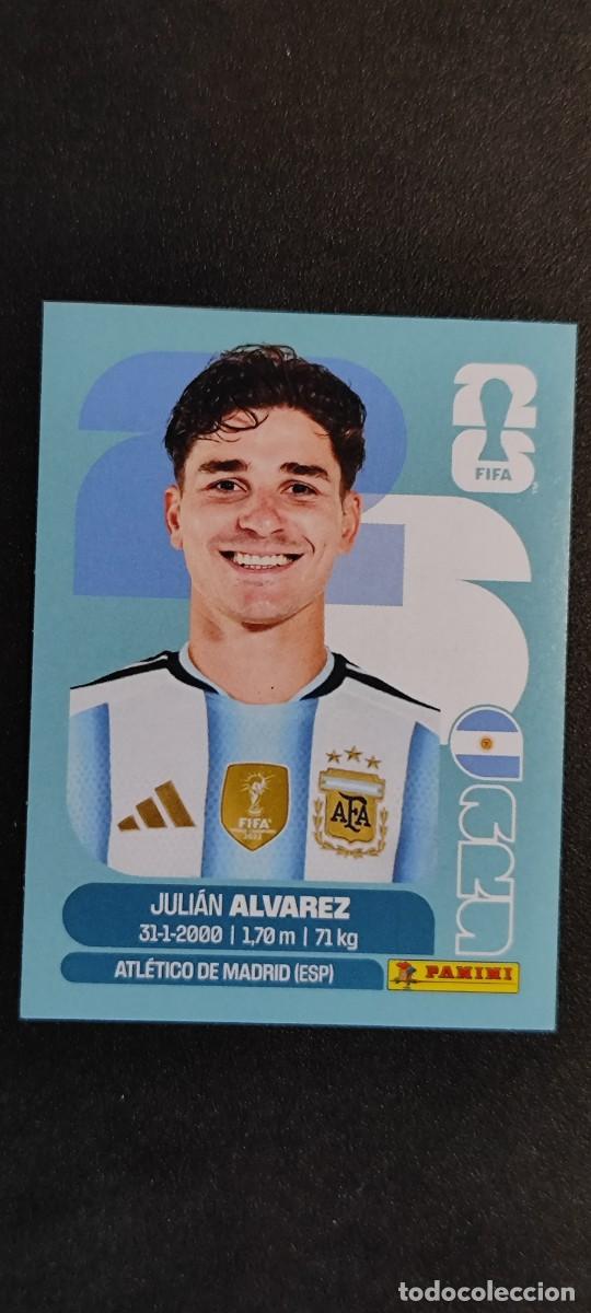 Cromos de F&uacute;tbol: FIFA WORLD CUP 2026 STICKER JULIAN ALVAREZ ARGENTINA # ARG19 PANINI