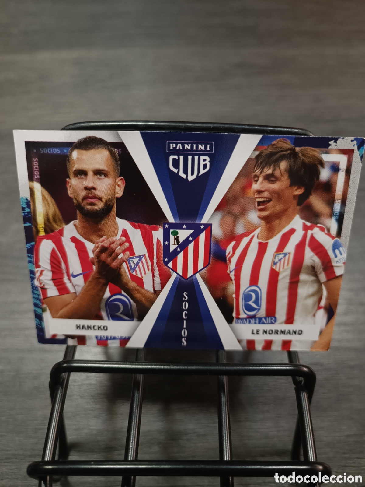 Cromos de F&uacute;tbol: Panini Club D&uacute;os Atleti