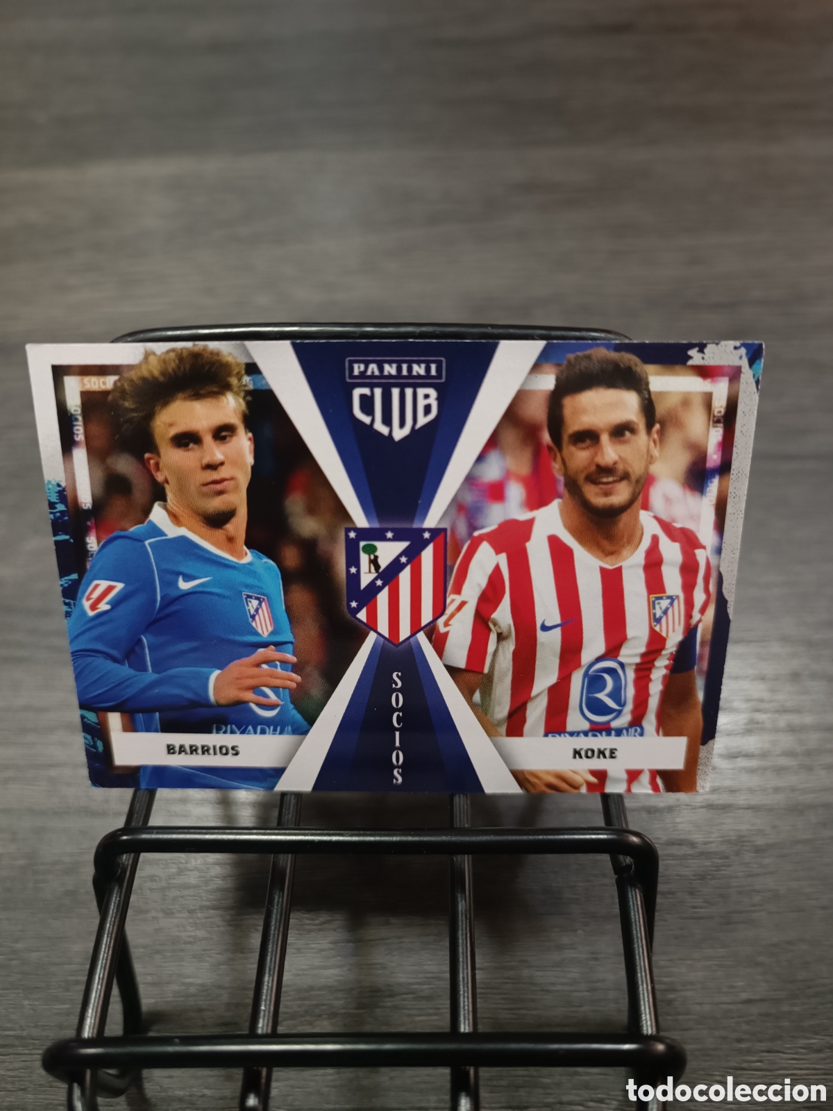 Cromos de F&uacute;tbol: Panini Club D&uacute;os Atleti