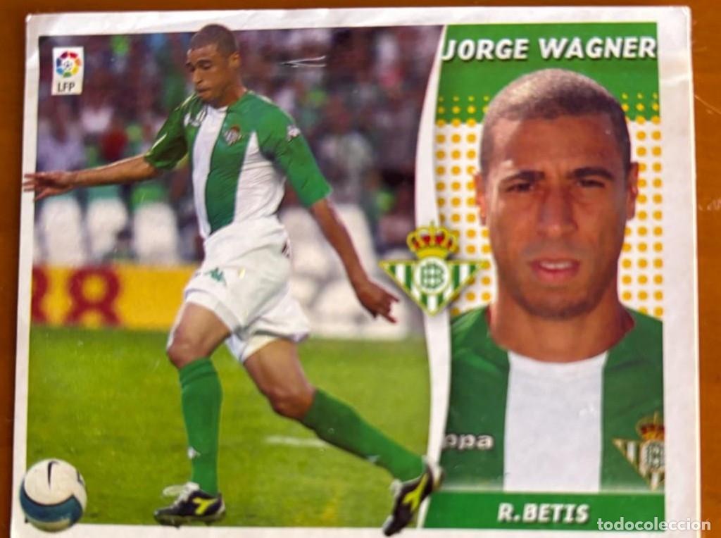 Cromos de F&uacute;tbol: EDICIONES ESTE 2006-2007 06 07 JORGE WAGNER (BETIS) VENTANILLA LEER