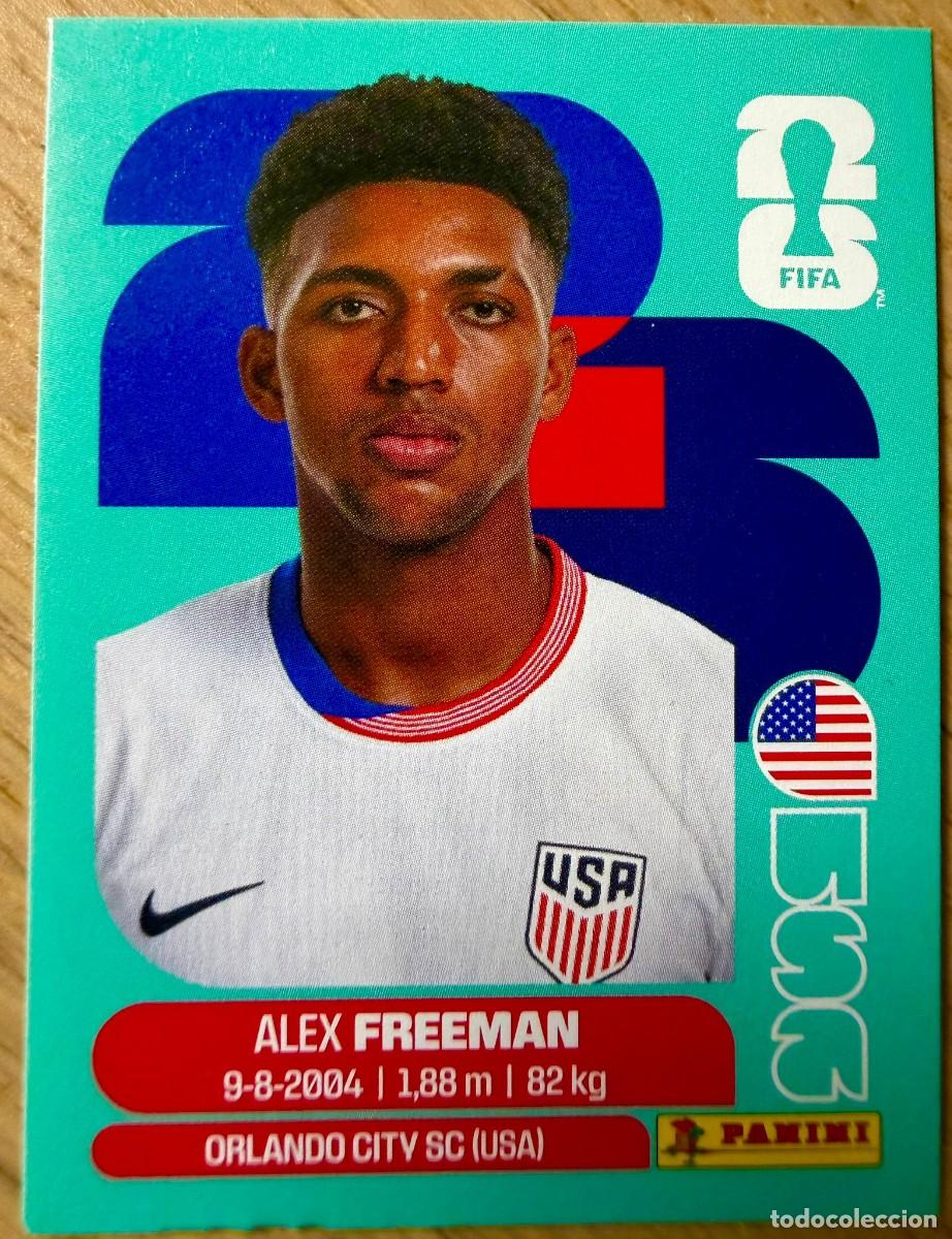 Figurine di Calcio: USA6 USA 6 FREEMAN ESTADOS UNIDOS MUNDIAL FIFA WORLD CUP 2026 26 STICKER CROMO PANINI SIN PEGAR