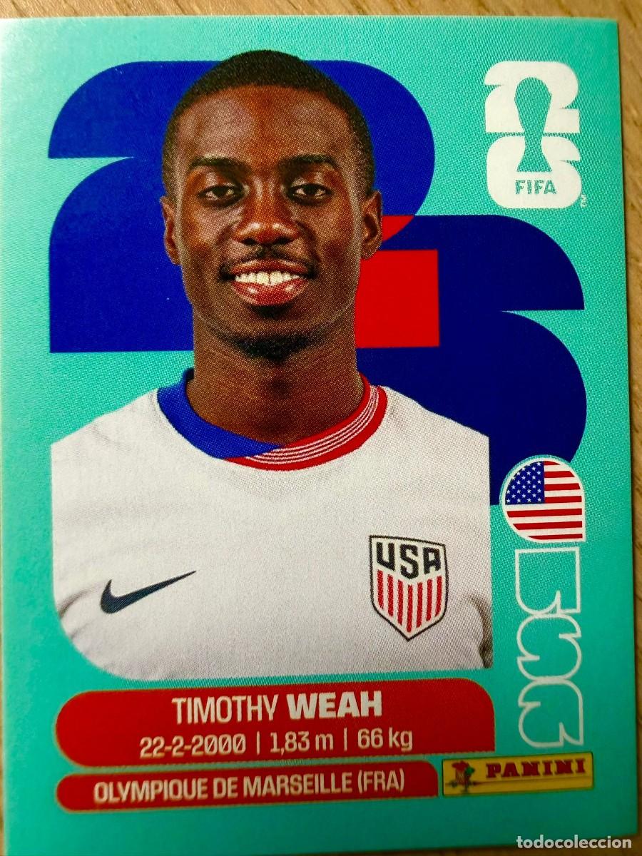 Figurine di Calcio: USA12 USA 12 WEAH ESTADOS UNIDOS MUNDIAL FIFA WORLD CUP 2026 26 STICKER CROMO PANINI SIN PEGAR
