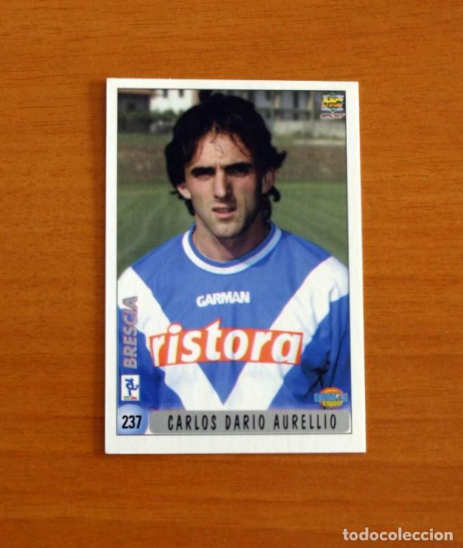 Cromos de F&uacute;tbol: Brescia -N&ordm; 237 Carlos Dario Aurelio-Marek Kozminski -Mundicromo 1999-2000-99-00 Calciatori-Italia