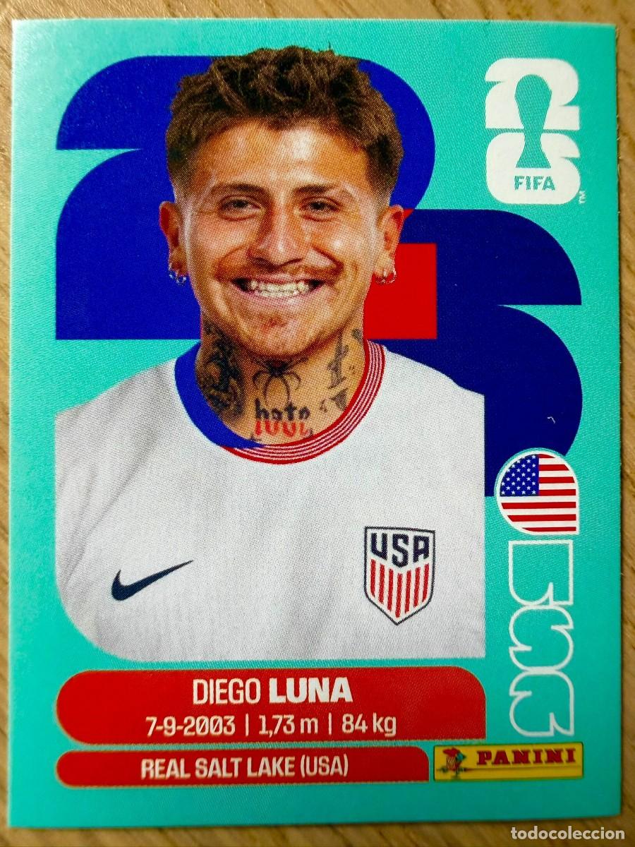 Cromos de Futebol: USA14 USA 14 LUNA ESTADOS UNIDOS MUNDIAL FIFA WORLD CUP 2026 26 STICKER CROMO PANINI SIN PEGAR