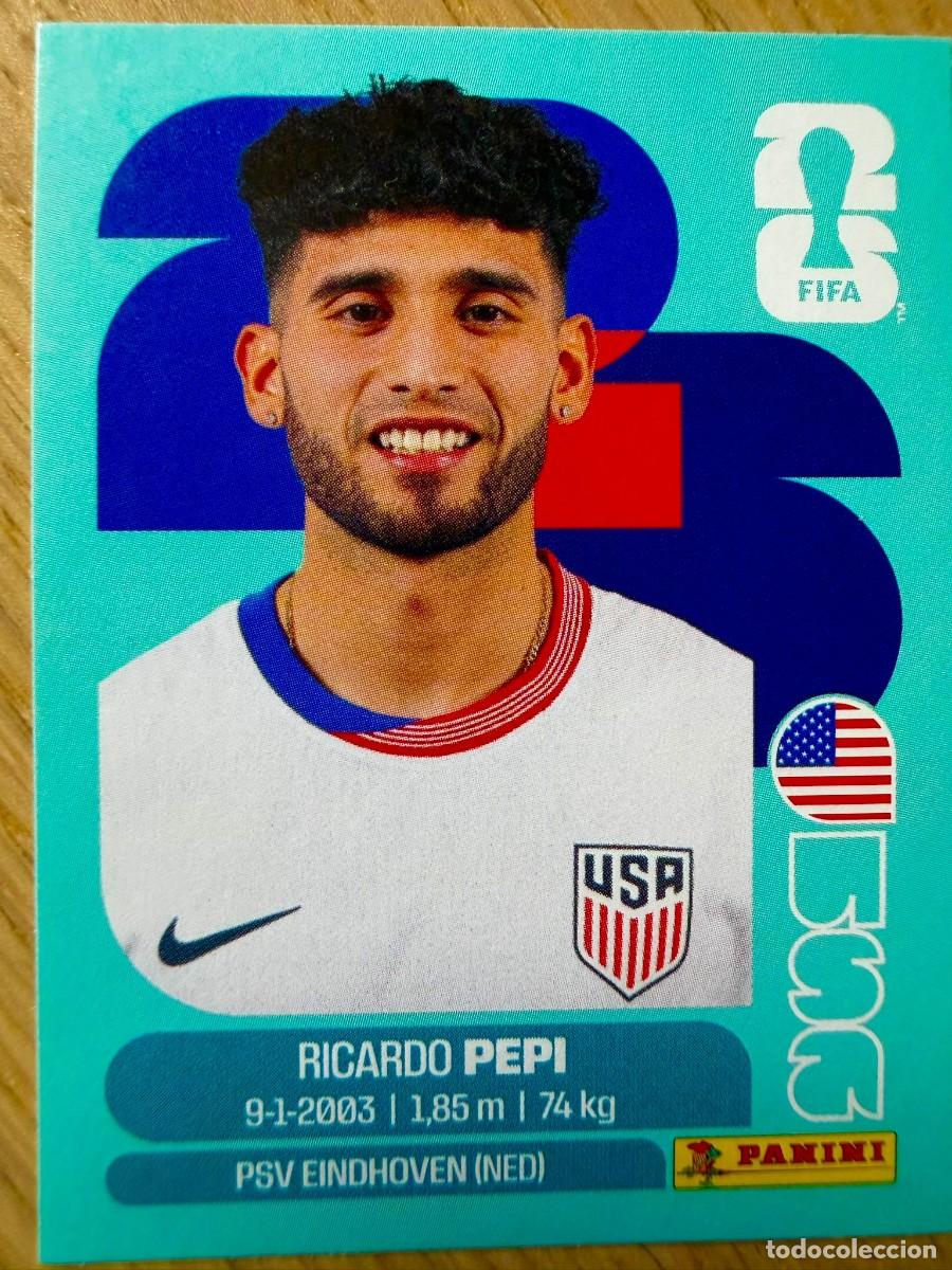 Cromos de F&uacute;tbol: USA18 USA 18 PEPI ESTADOS UNIDOS MUNDIAL FIFA WORLD CUP 2026 26 STICKER CROMO PANINI SIN PEGAR