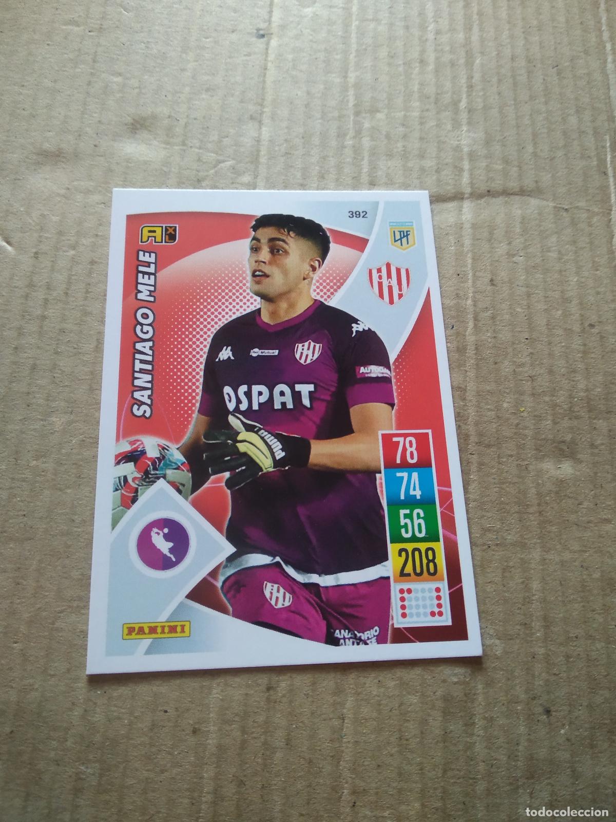 Cromos de F&uacute;tbol: 392 SANTIAGO MELE UNION CROMO FUTBOL ARGENTINO 21-22 PANINI LIGA ARGENTINA 2021-2022 ADRENALYN