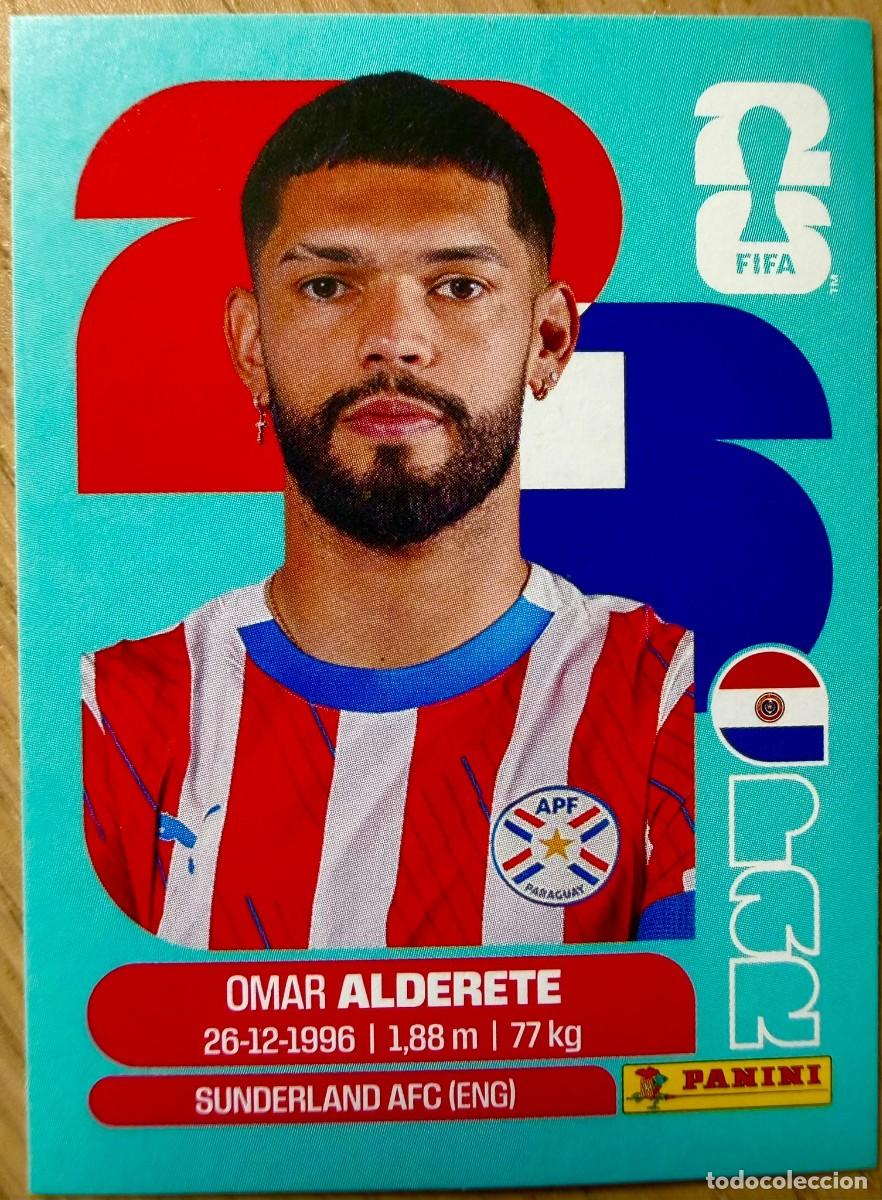 Cromos de F&uacute;tbol: PAR7 PAR 7 ALDERETE PARAGUAY MUNDIAL FIFA WORLD CUP 2026 26 STICKER CROMO PANINI SIN PEGAR