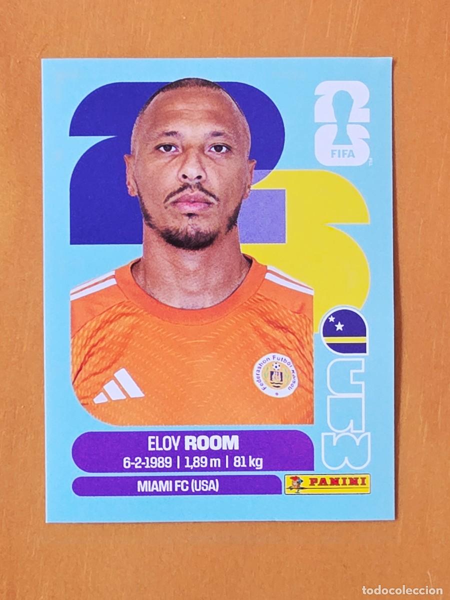 Cromos de F&uacute;tbol: CUW 2 Eloy Room, Curazao, Panini FIFA World Cup Mundial 2026 Sticker