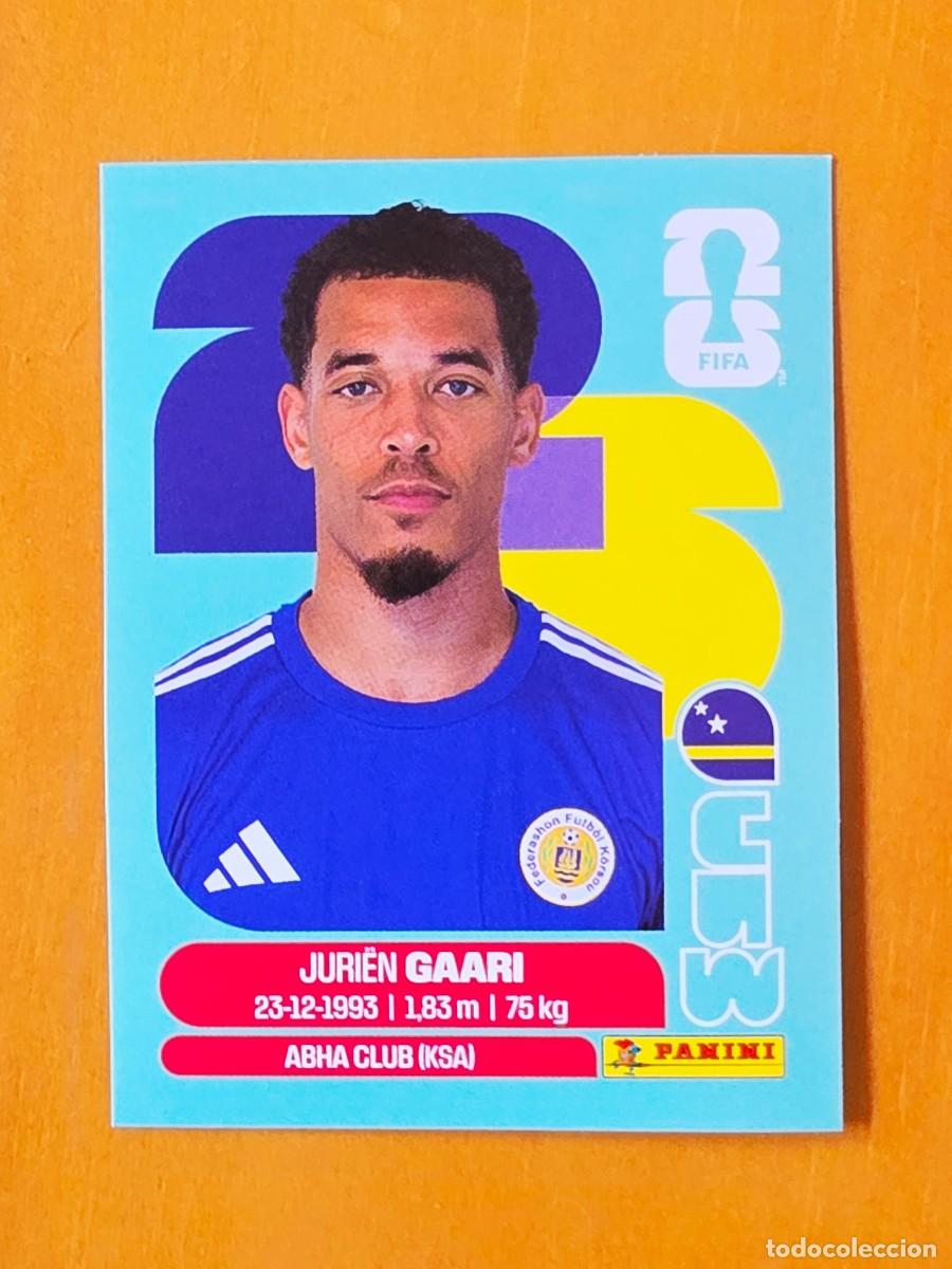 Football Stickers: CUW 5 Juri&eacute;n Gaari, Curazao, Panini FIFA World Cup Mundial 2026 Sticker