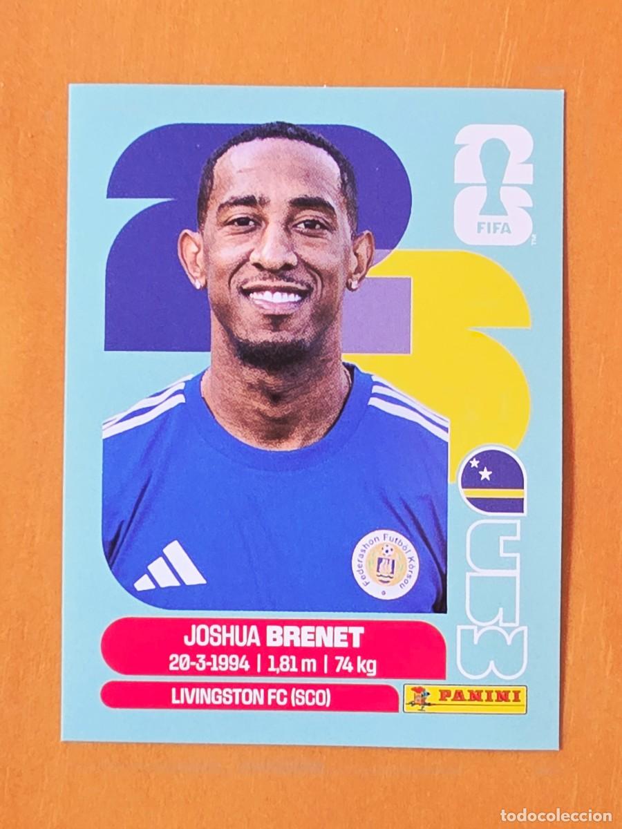 Football Stickers: CUW 6 Joshua Brenet, Curazao, Panini FIFA World Cup Mundial 2026 Sticker