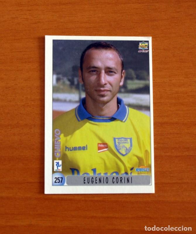 Football Stickers: Chievo -N&ordm; 257 Eugenio Corini-Salvatore Lanna -Mundicromo 1999-2000-99-00 Calciatori-Italia
