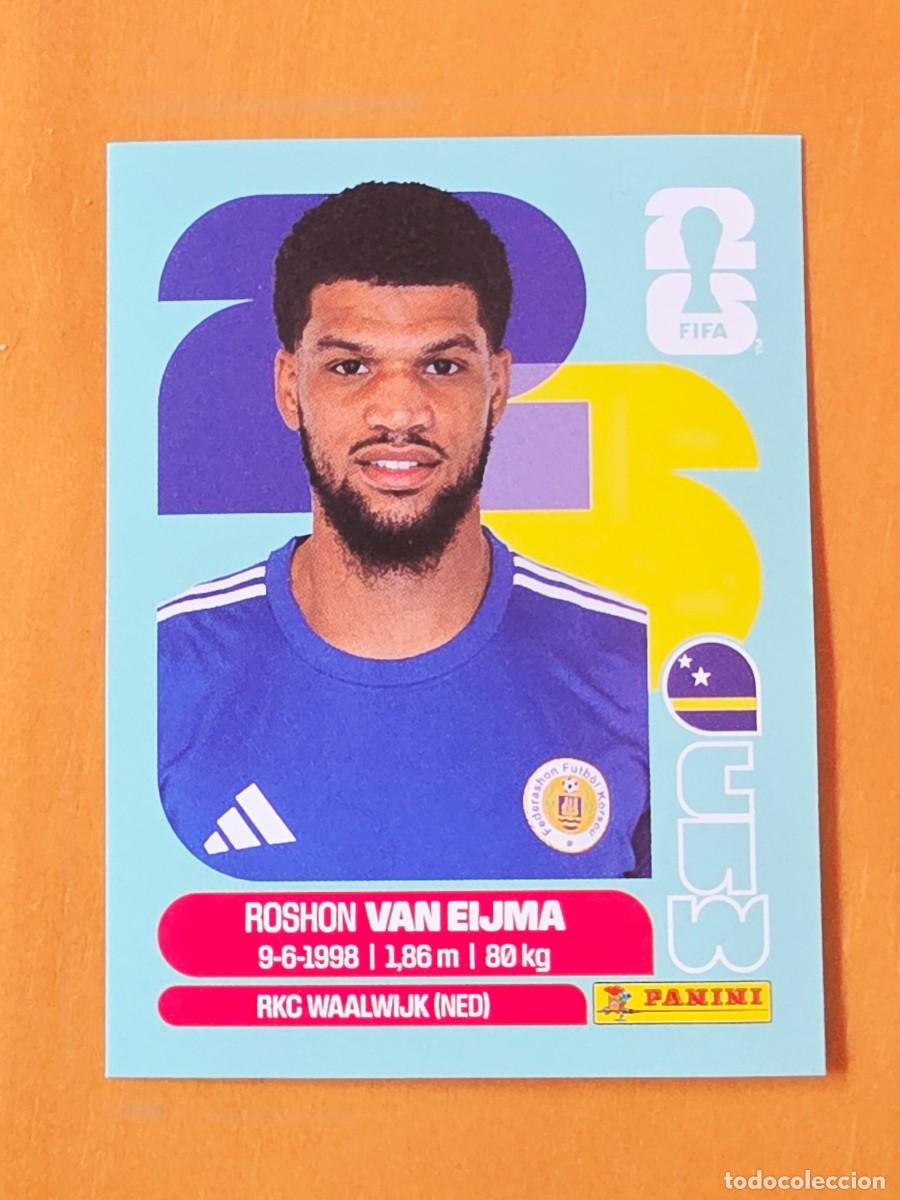Football Stickers: CUW 7 Roshon Van Eijma, Curazao, Panini FIFA World Cup Mundial 2026 Sticker
