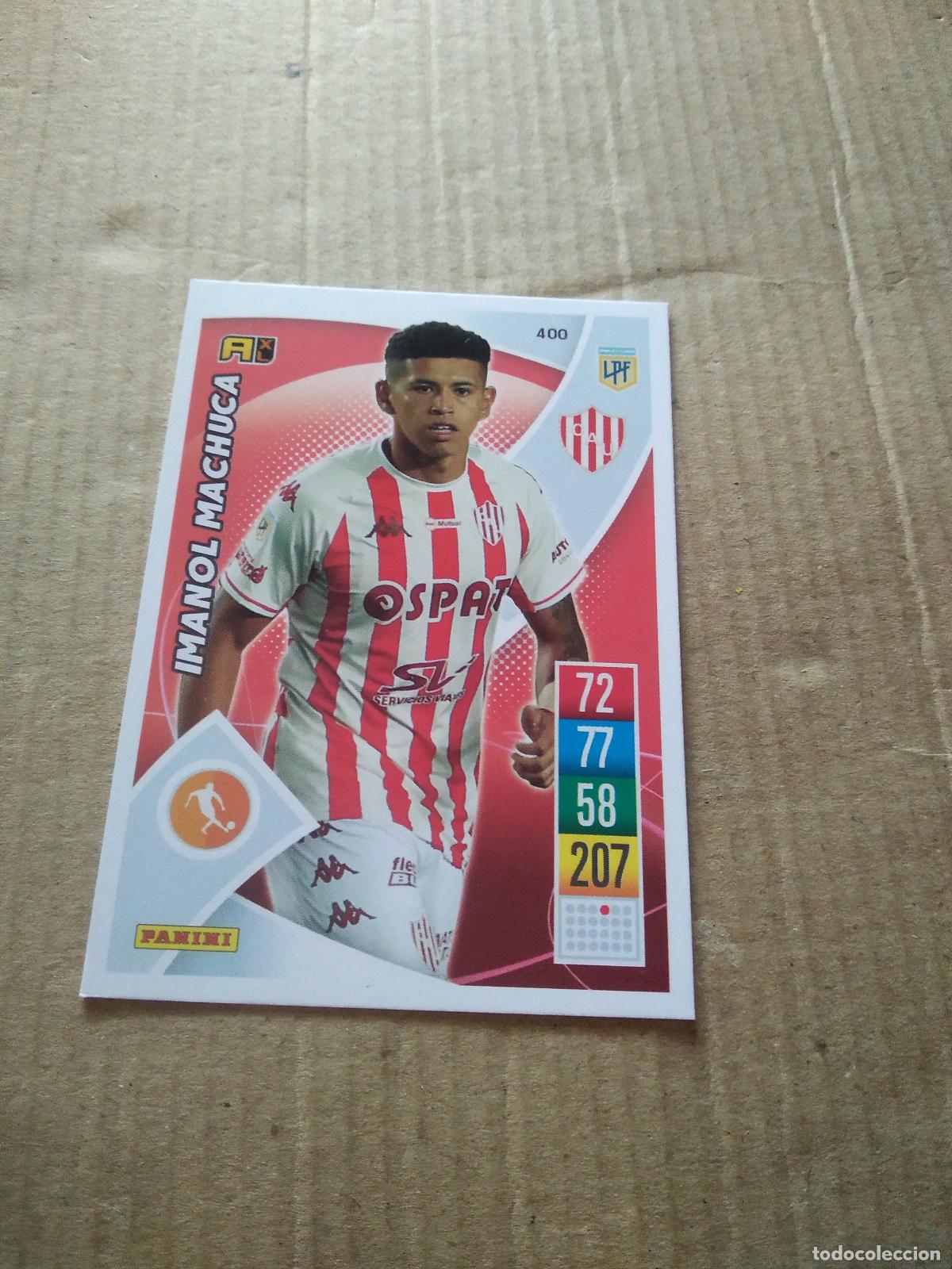 Football Stickers: 400 IMANOL MACHUCA UNION CROMO FUTBOL ARGENTINO 21-22 PANINI LIGA ARGENTINA 2021-2022 ADRENALYN