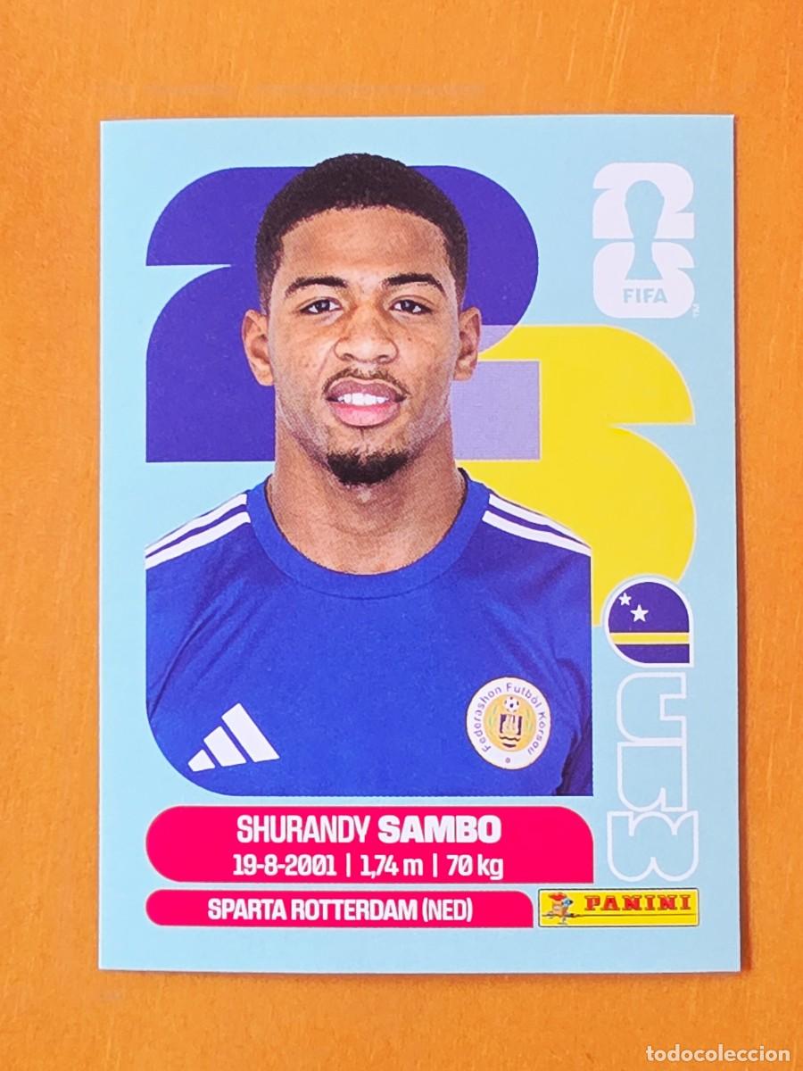 Football Stickers: CUW 8 Shurandy Sambo, Curazao, Panini FIFA World Cup Mundial 2026 Sticker