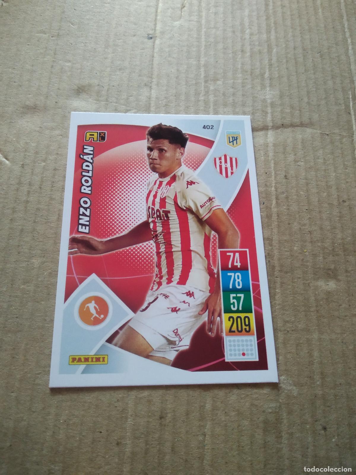 Football Stickers: 402 ENZO ROLDAN UNION CROMO FUTBOL ARGENTINO 21-22 PANINI LIGA ARGENTINA 2021-2022 ADRENALYN