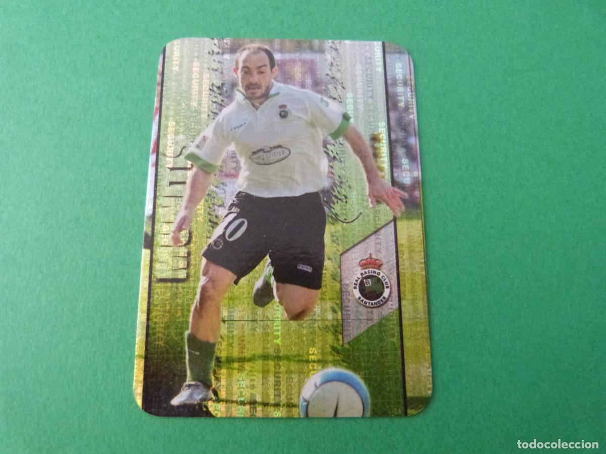 Football Stickers: TRADING CARD FUTBOL MUNITIS RACING DE SANTANDER SECURITY 269 FICHAS LIGA MUNDICROMO 2007-2008/07-08