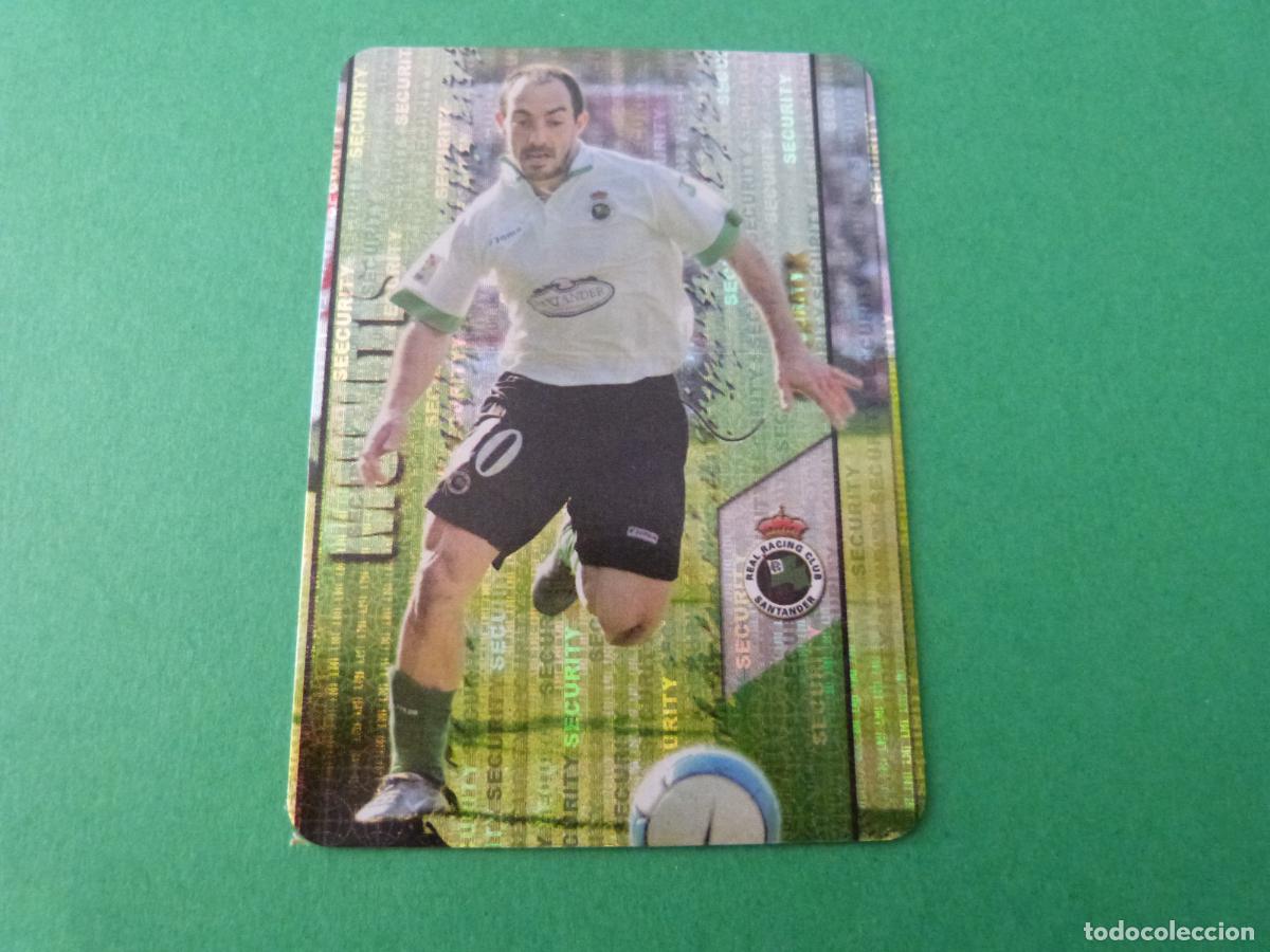 Football Stickers: TRADING CARD FUTBOL MUNITIS RACING DE SANTANDER SECURITY 269 FICHAS LIGA MUNDICROMO 2007-2008/07-08