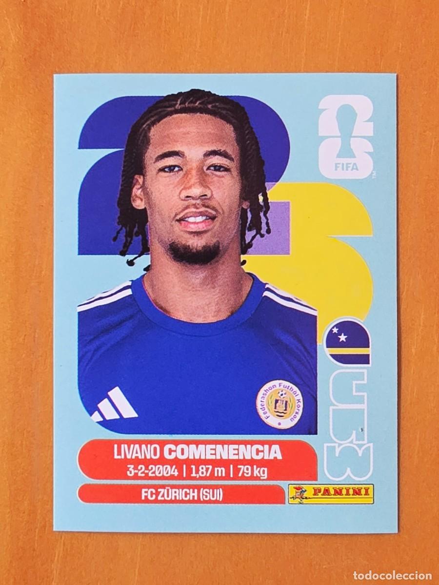 Football Stickers: CUW 9 Livano Comenencia, Curazao, Panini FIFA World Cup Mundial 2026 Sticker