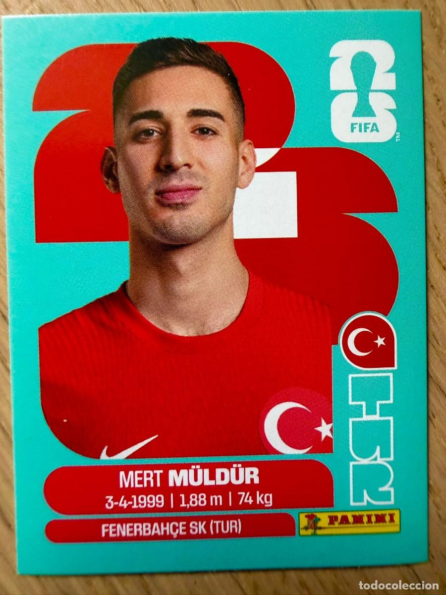 Cromos de F&uacute;tbol: TUR3 TUR 3 MULDUR TURQUIA MUNDIAL FIFA WORLD CUP 2026 26 STICKER CROMO PANINI SIN PEGAR
