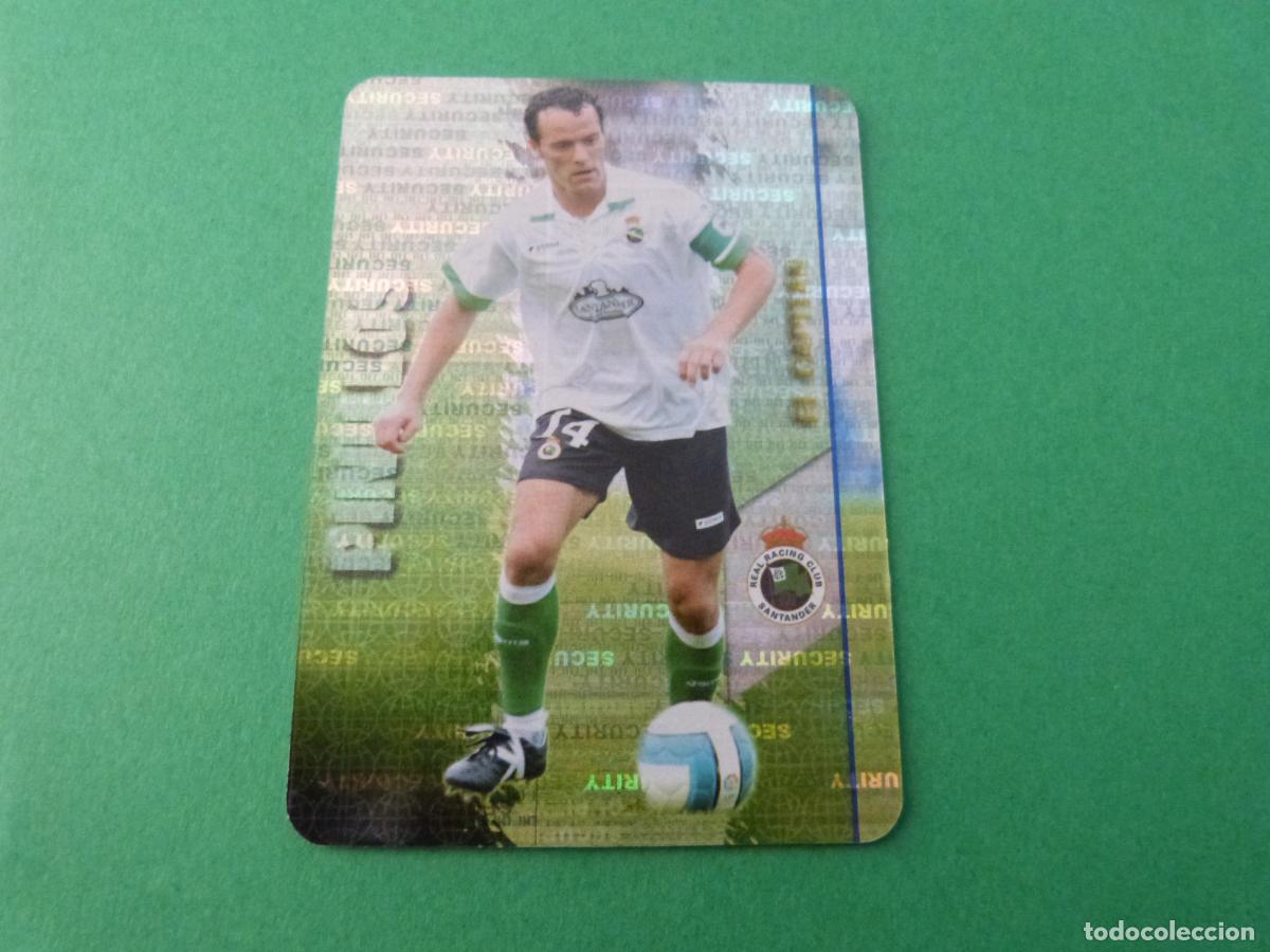 Cromos de F&uacute;tbol: TRADING CARD FUTBOL PINILLOS RACING DE SANTANDER SECURITY 268 FICHAS LIGA MUNDICROMO 2007-2008/07-08