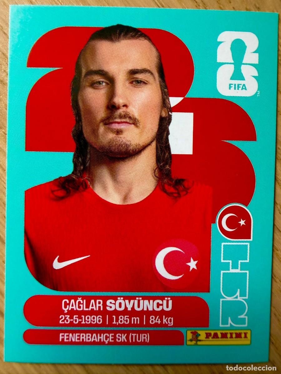Cromos de F&uacute;tbol: TUR6 TUR 6 SOYUNCU TURQUIA MUNDIAL FIFA WORLD CUP 2026 26 STICKER CROMO PANINI SIN PEGAR