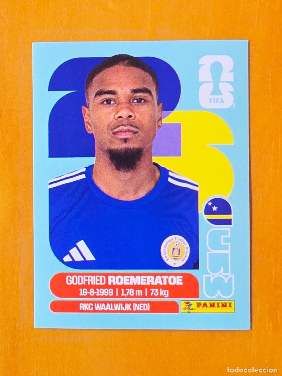 Cromos de F&uacute;tbol: CUW 10 Godfried Roemeratoe, Curazao, Panini FIFA World Cup Mundial 2026 Sticker